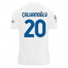 Inter Milan Hakan Calhanoglu #20 Bortedrakt 2023-24 Kortermet